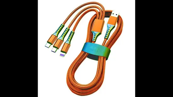 Android 휴대폰 및 USB Type C 장치용 친환경 나일론 Type C Android 데이터 케이블