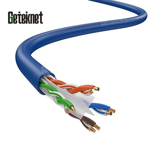 Gcabling 통신 23AWG 24AWG CAT6A CAT6 Cat5e 케이블 RJ45 U/UTP 네트워크 인터넷 케이블 이더넷