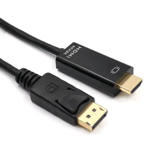 Displayport(DP) - HDMI 케이블 커넥터, 1.8m, 수-수 연결